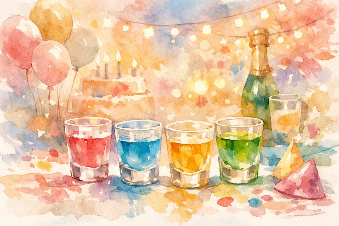 Name Shot Glass Ideas for Every Big Celebration