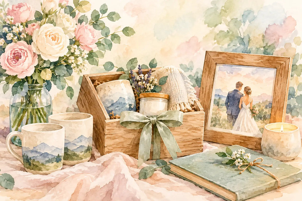 Custom Wedding Gift Ideas That Feel Personal