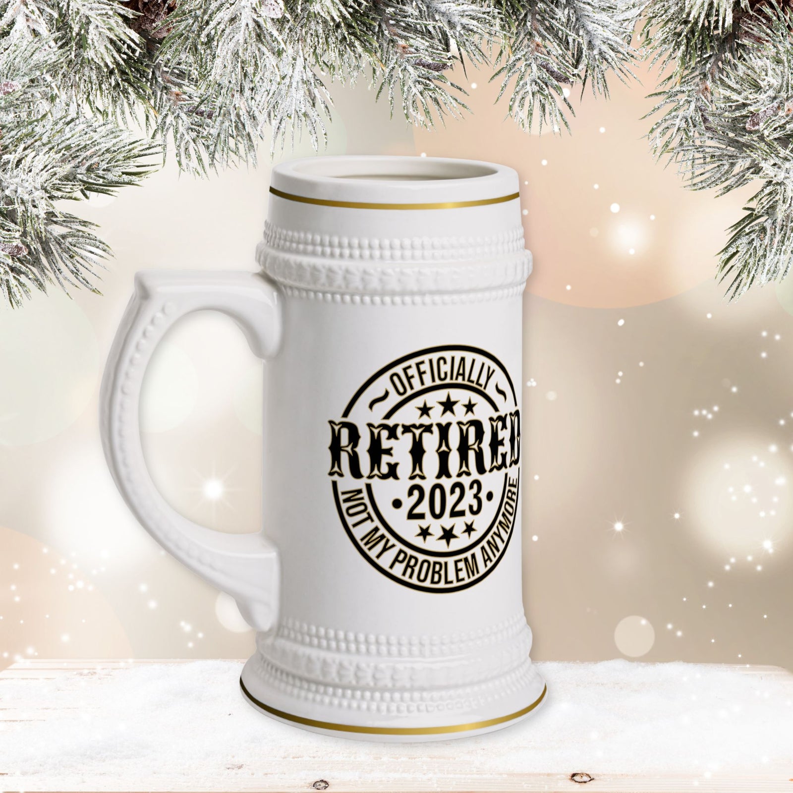 Retirement 2023 Beer Stein: Celebrating the End of an Era