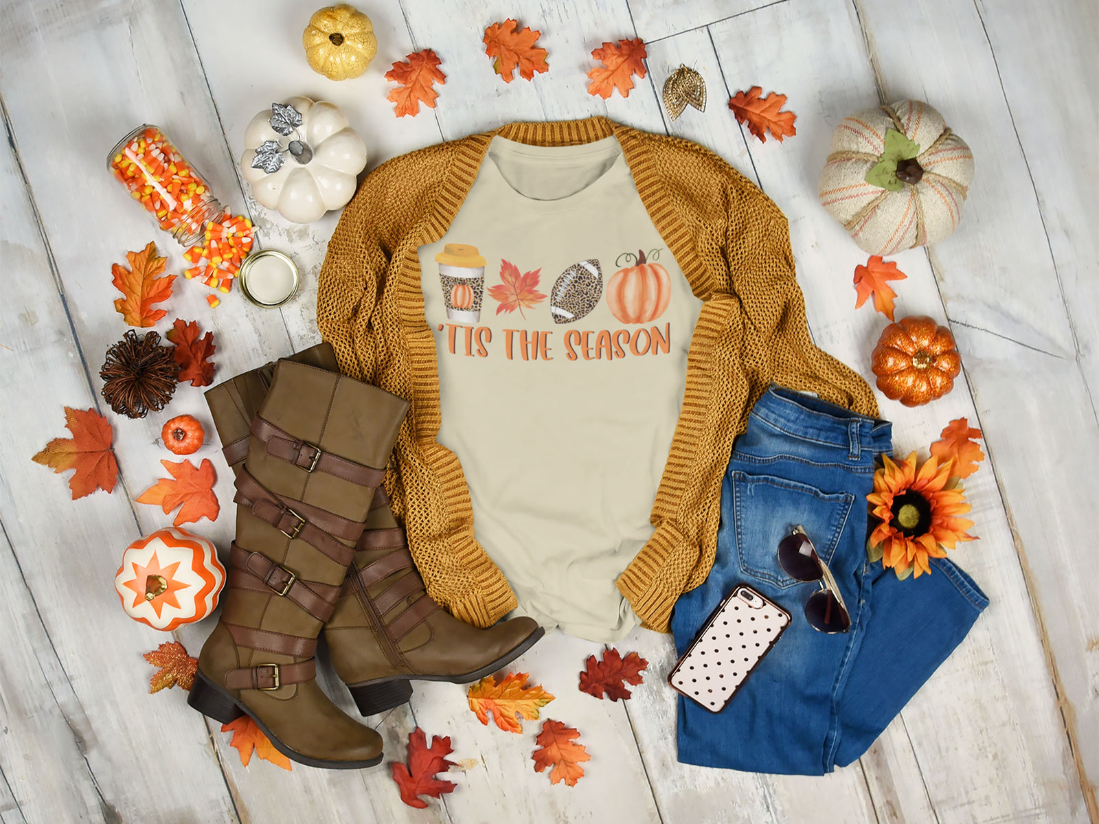 Fall into Style: Embrace the Season with Fall T-Shirts for Women