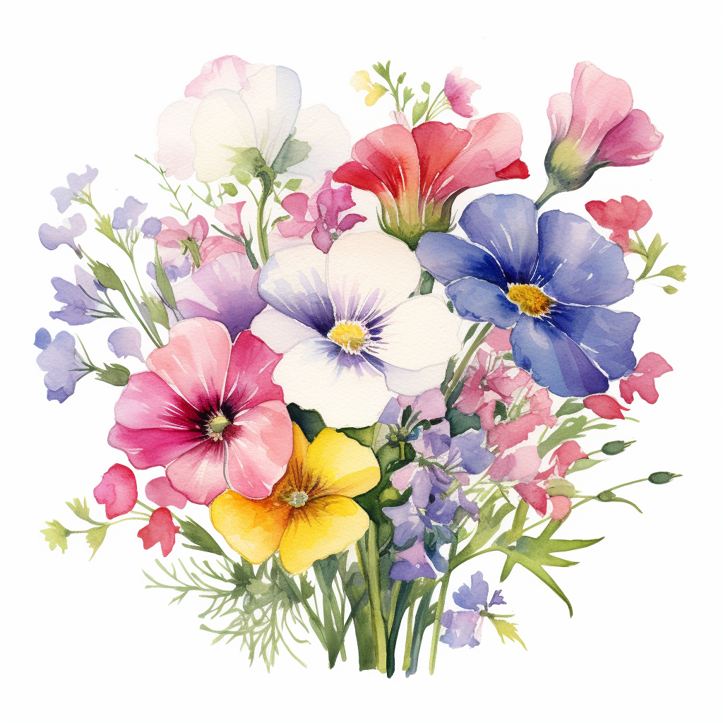 Watercolor Florals: Adding Beauty and Elegance to Art and Design