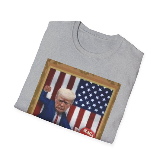 Trump MAGA Sheep Funny Unisex Softstyle T-Shirt