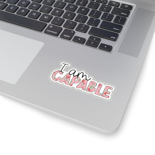 Motivational Stickers - I am capable. Pack of 10