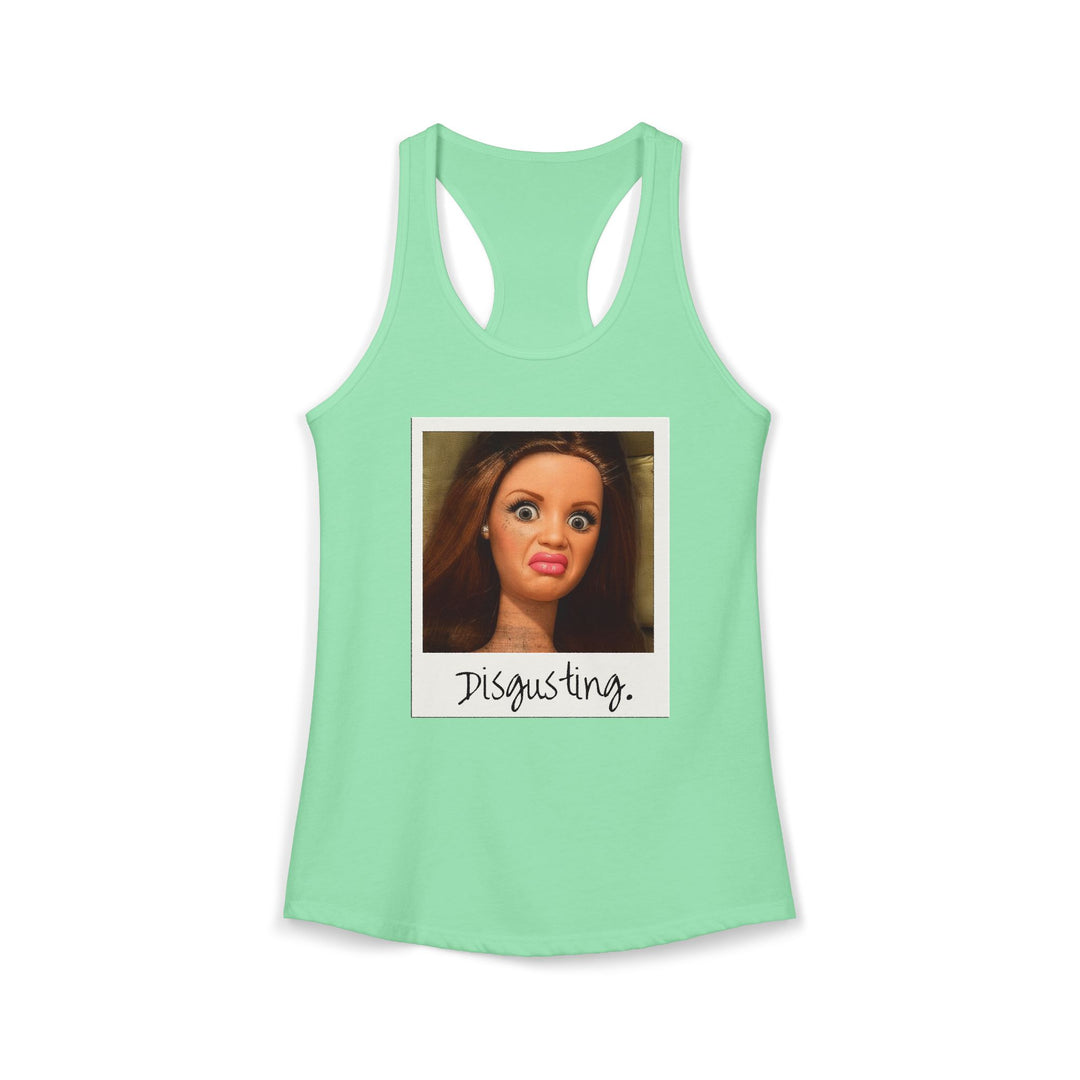 Disgusted Doll Face Polaroid - Women&