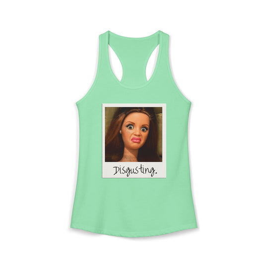 Disgusted Doll Face Polaroid - Women&