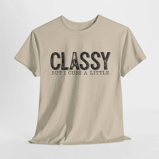 Classy But I Cuss a Little - T-Shirt for Women