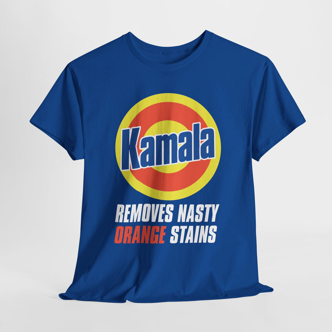 Vote for Kamala Orange Stain Remover Tee - 2024 Campaign T-Shirt - Support Kamala Harris