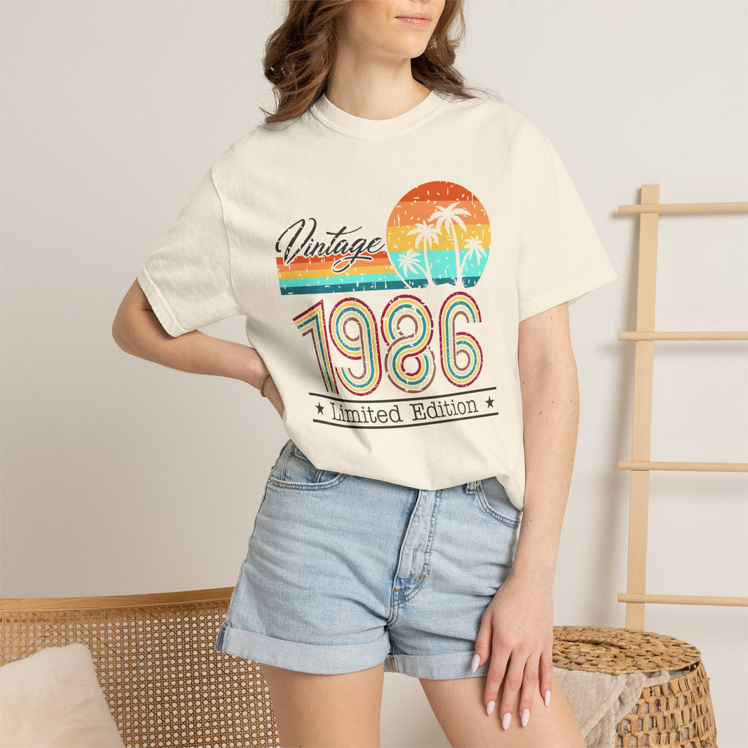 40th Birthday Gift Shirt | Vintage Limited Edition 1986 T-Shirt | Retro Graphic Tee