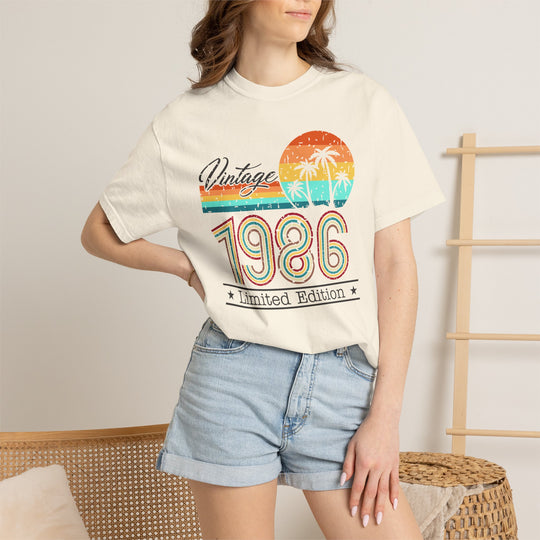 40th Birthday Gift Shirt | Vintage Limited Edition 1986 T-Shirt | Retro Graphic Tee