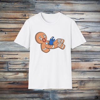 Monster Gingerbread Cookie T-Shirt, Funny Christmas Tee