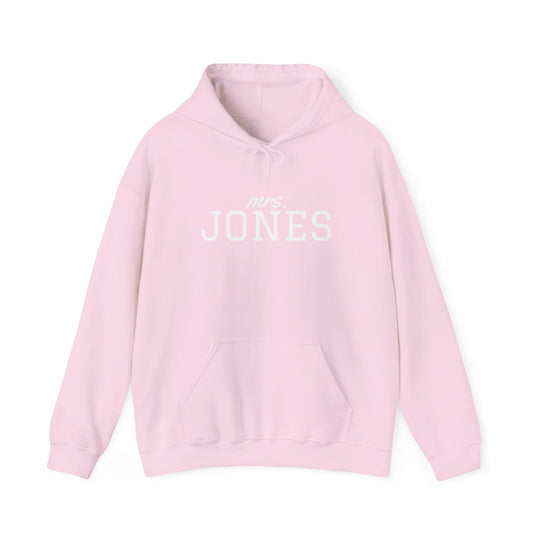 Wedding Hoodie | Personalized Name Script &amp; Text for Bride and Bridesmaids