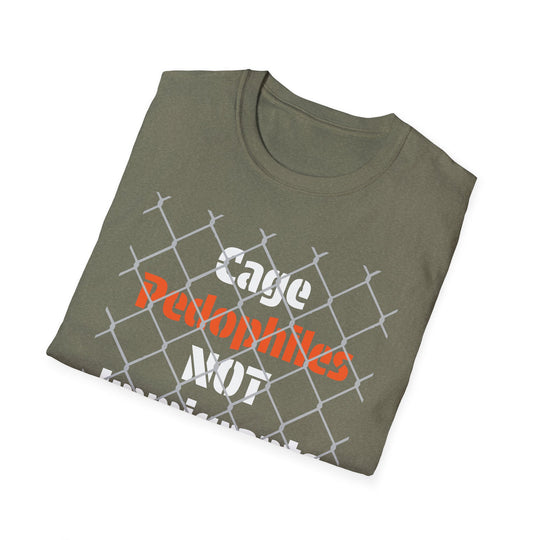 Cage Pedophiles Not Immigrants T-Shirt