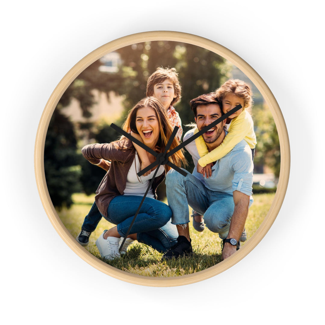 Personalized Photo Family Portrait Wall Clock