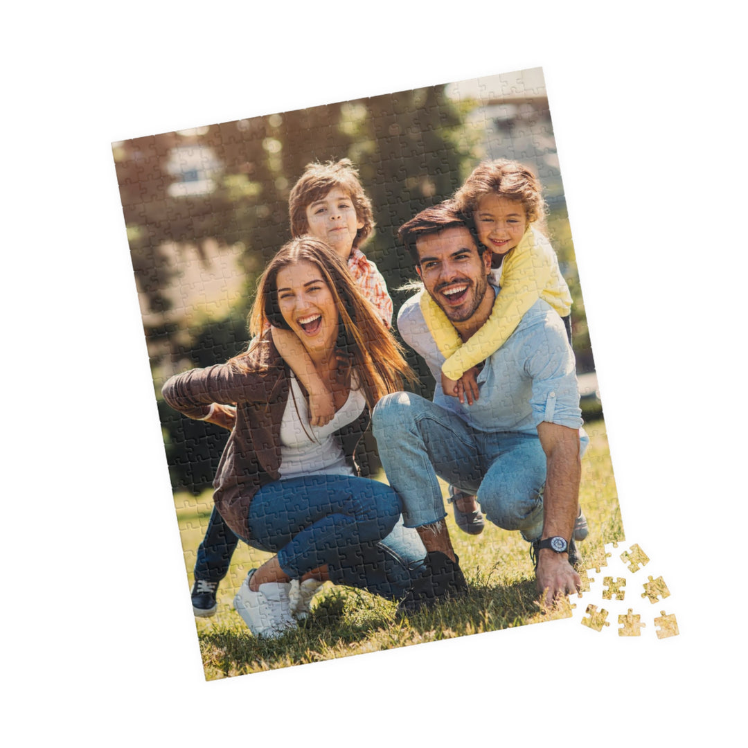 Custom Photo Puzzle — Personalized 110/252/520/1014-Piece Jigsaw Puzzle with Photo of Your Choice