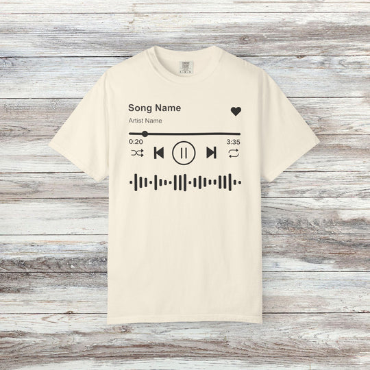 Custom Song Name Comfort Colors® Shirt | Personalized Favorite Song Tee