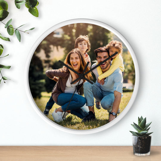 Personalized Photo Family Portrait Wall Clock