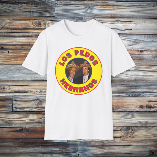 Los Pedos Hermanos Retro Trump Epstein Tee Shirt