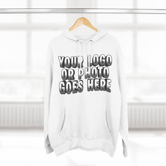 Custom Logo Sweatshirt | Personalized Business Logo Hoodie with Front &amp; Back Printing