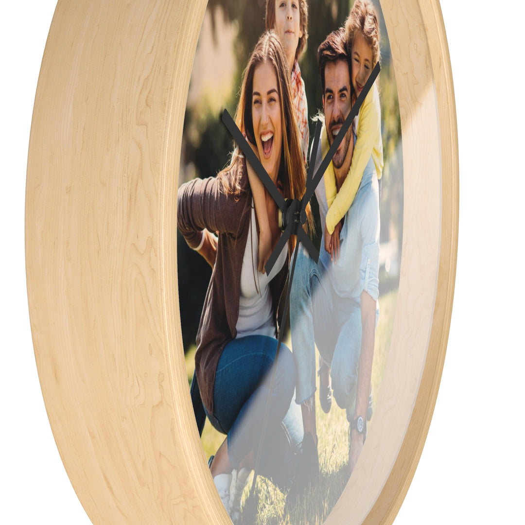 Personalized Photo Family Portrait Wall Clock