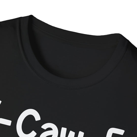 F-Caw-F Three Birds Graphic Funny Unisex Tee, Softstyle T-Shirt