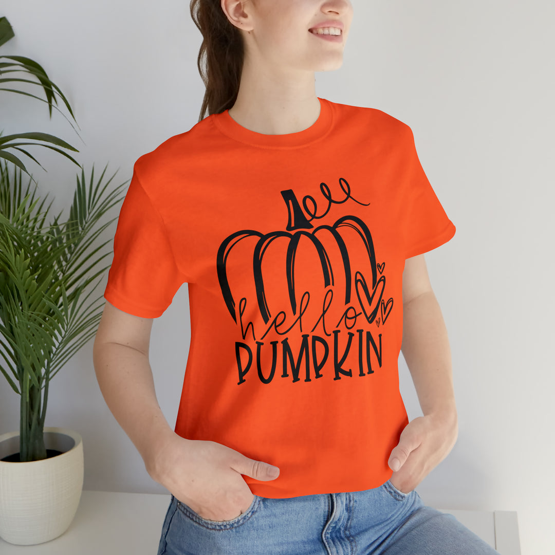 Fall Clothing for Women - Hello Pumpkin T-Shirt