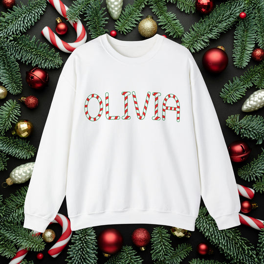 Personalized Merry Christmas Sweatshirt - Custom Christmas Shirts for Women