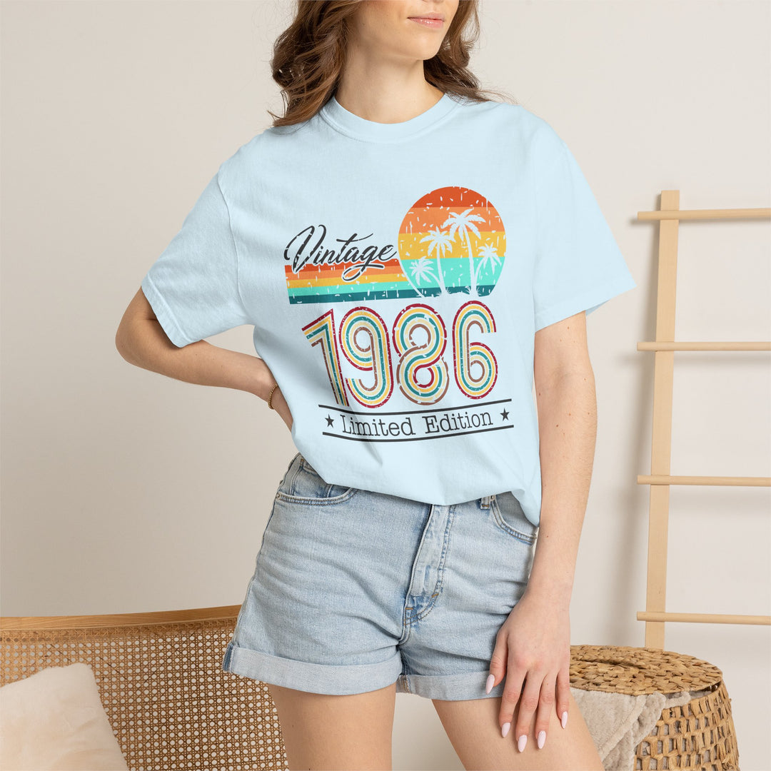 40th Birthday Gift Shirt | Vintage Limited Edition 1986 T-Shirt | Retro Graphic Tee