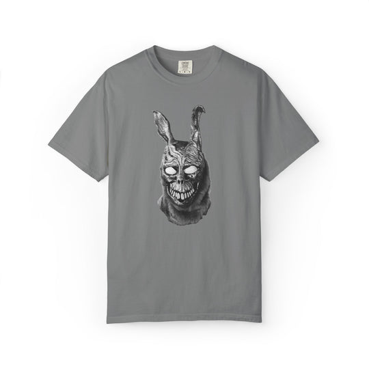 Mad World Donnie Darko Inspired Distorted Rabbit Skull T-Shirt | Dark Surreal Bunny Graphic