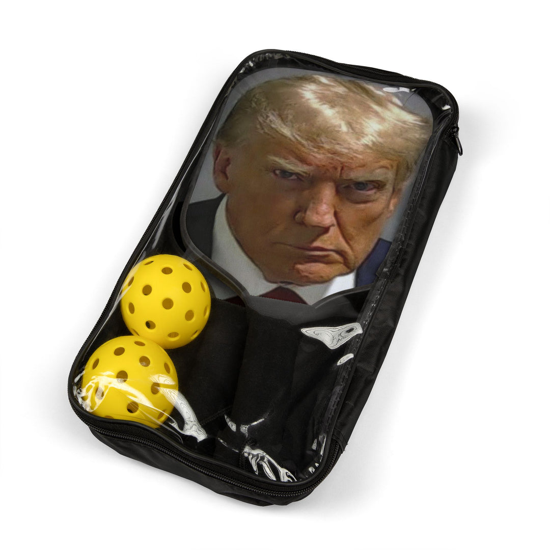 Trump Mugshot Pickleball Kit