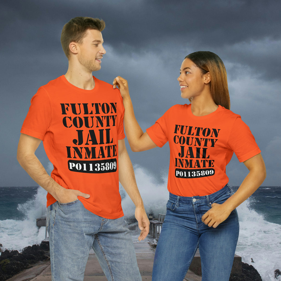 Fulton County Jail Inmate T-Shirt - Donald Trump Arrest