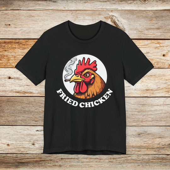 Fried Chicken T-Shirt | Funny Retro Logo Tee