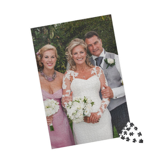 Custom Photo Puzzle — Personalized 110/252/520/1014-Piece Jigsaw Puzzle with Photo of Your Choice