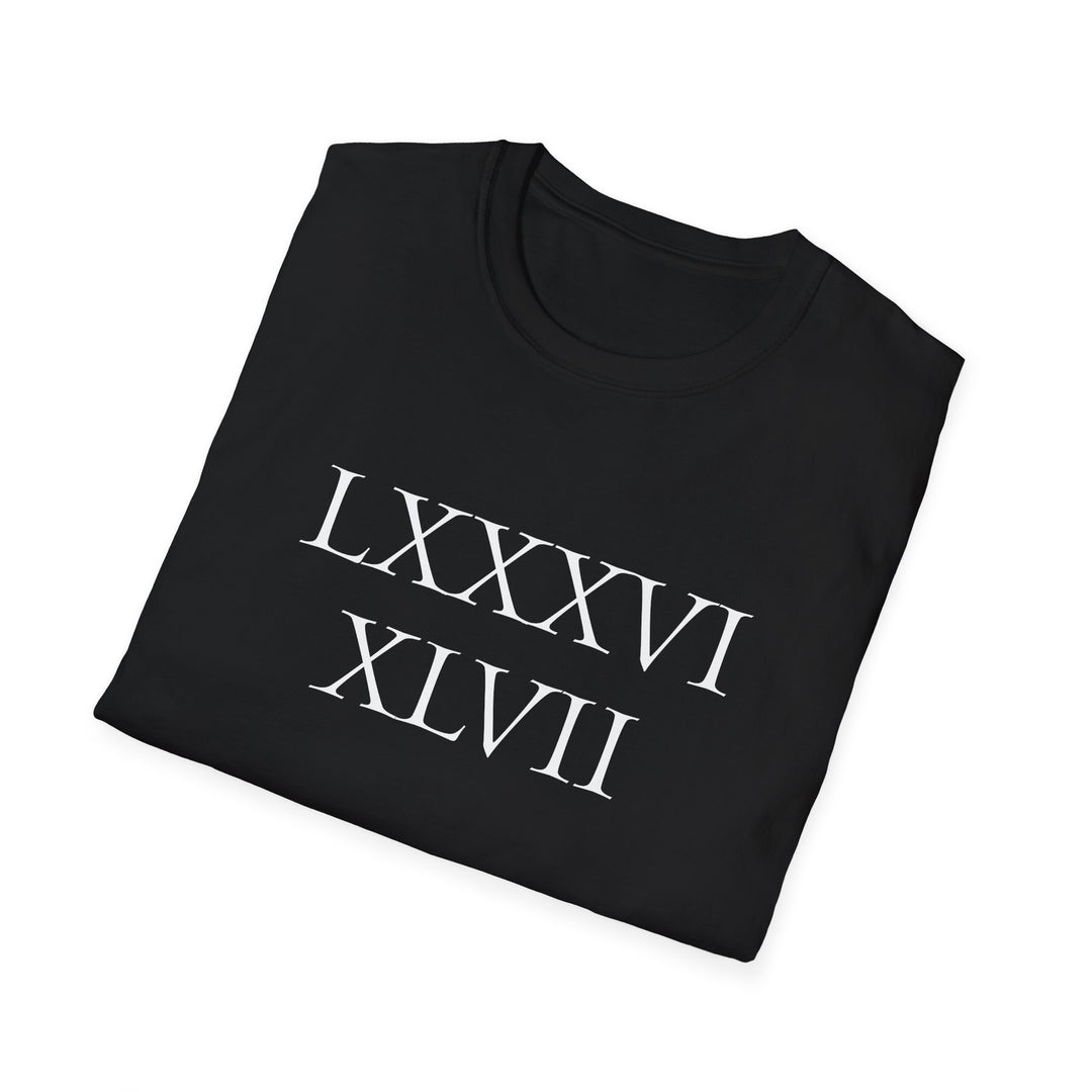 Cute Random Roman Numerals T-Shirt