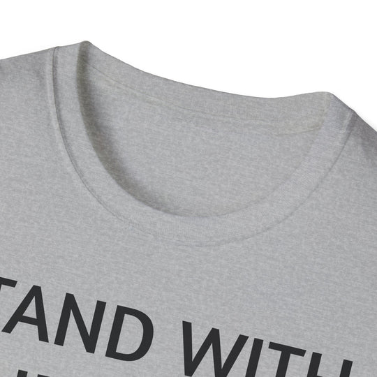 Stand With Survivors Release The [Redacted] Files T-Shirt | Activist Survivor Tee