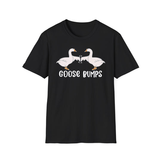 Goose Bumps Tee Shirt | Silly Goose Fist Bump Graphic T-Shirt