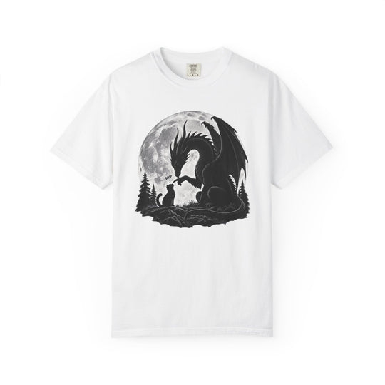 Boop T-Shirt | Dragon Booping a Kitten Funny Spooky Halloween Shirt