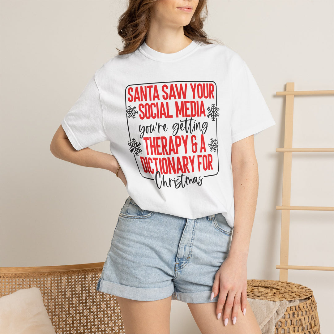 Santa Saw Your Social Media - You&