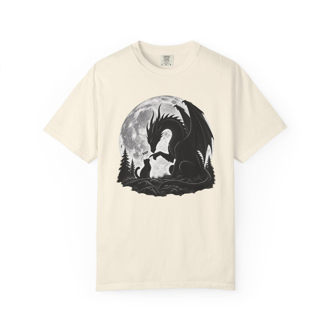 Boop T-Shirt | Dragon Booping a Kitten Funny Spooky Halloween Shirt