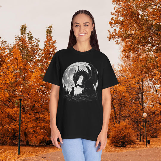 Boop T-Shirt | Dragon Booping a Kitten Funny Spooky Halloween Shirt