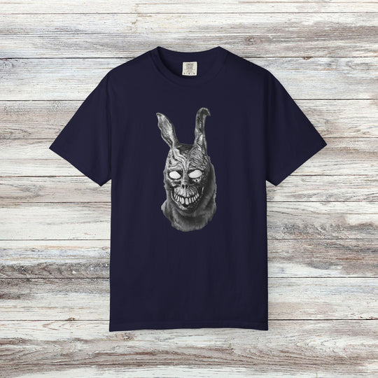 Mad World Donnie Darko Inspired Distorted Rabbit Skull T-Shirt | Dark Surreal Bunny Graphic