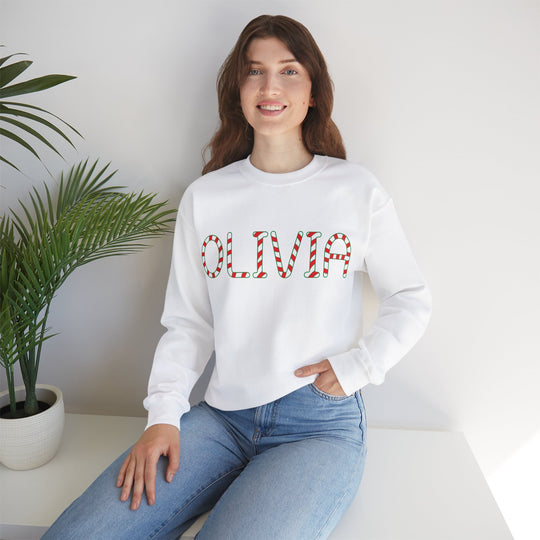 Personalized Merry Christmas Sweatshirt - Custom Christmas Shirts for Women
