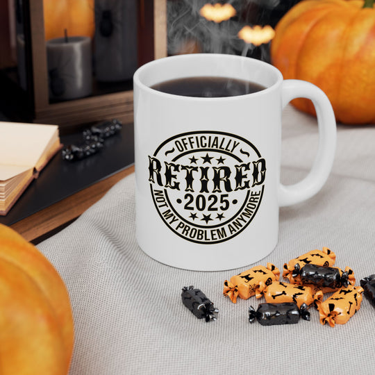 Personalized Retirement Coffee Mug