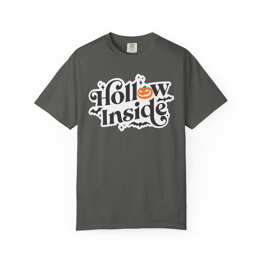 Hollow Inside Evil Pumpkin Halloween T-Shirt | Funny Spooky Halloween Season Shirt