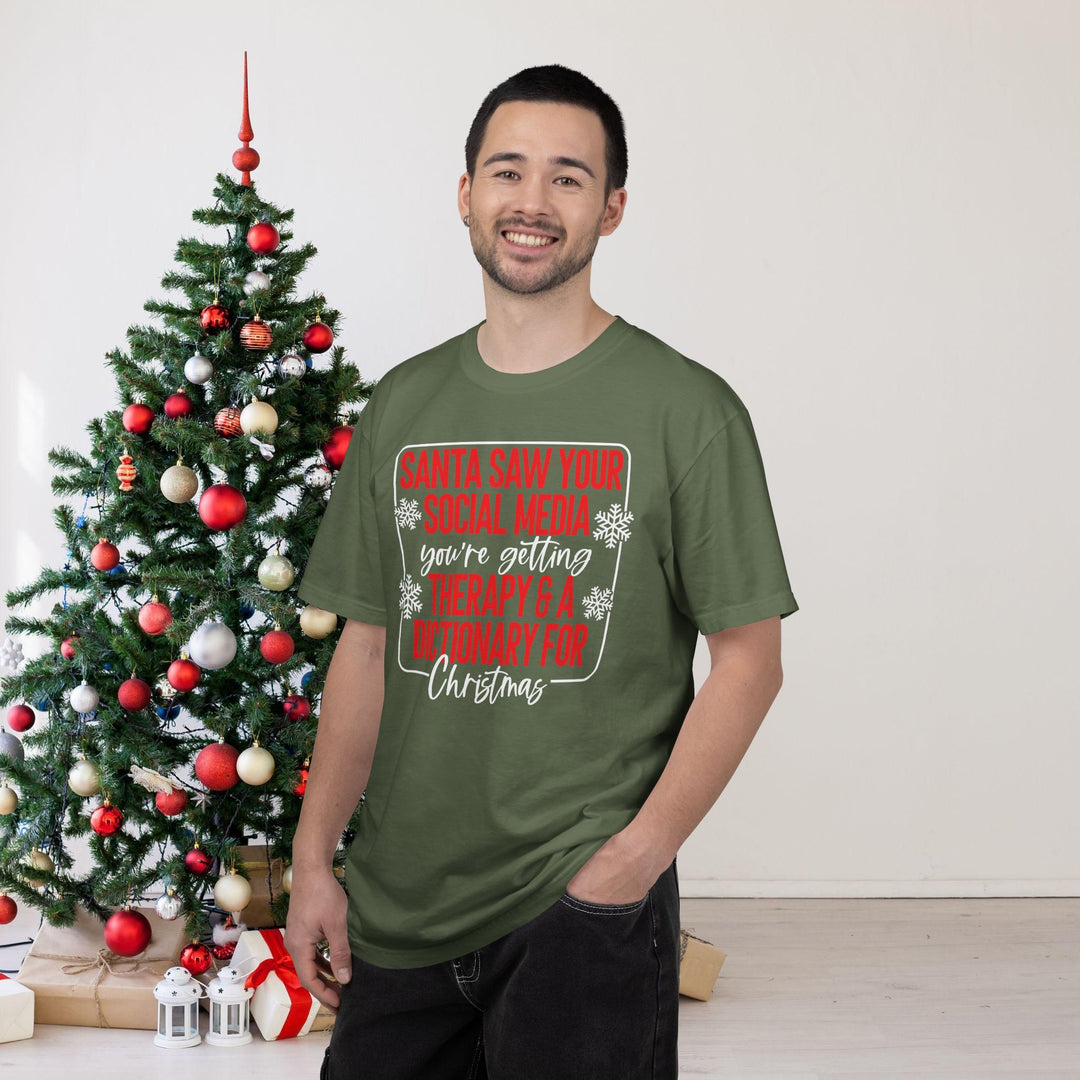 Santa Saw Your Social Media - You&
