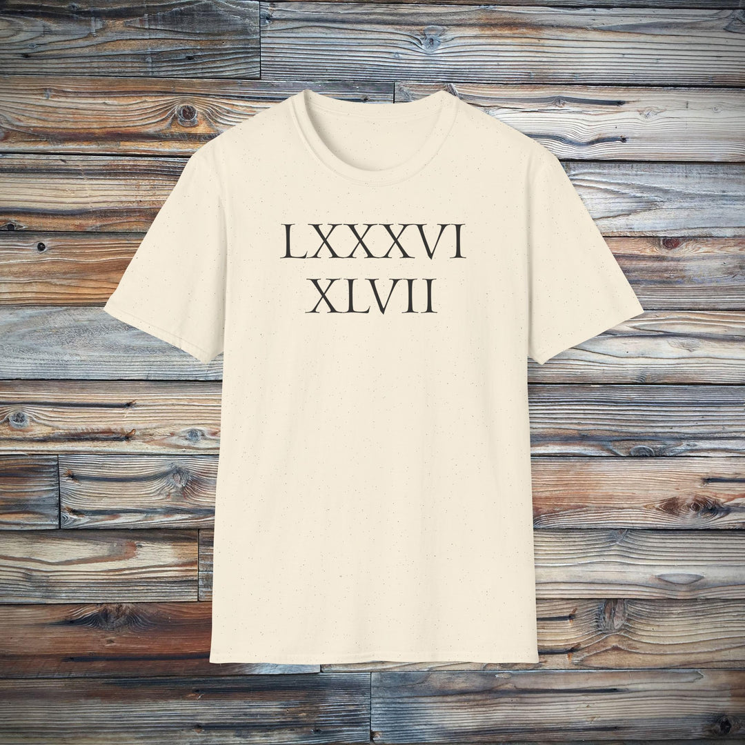 Cute Random Roman Numerals T-Shirt