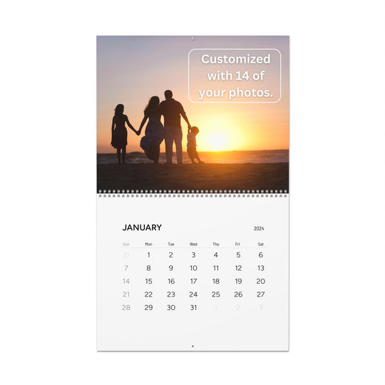Custom 2024 Photo Wall Calendar