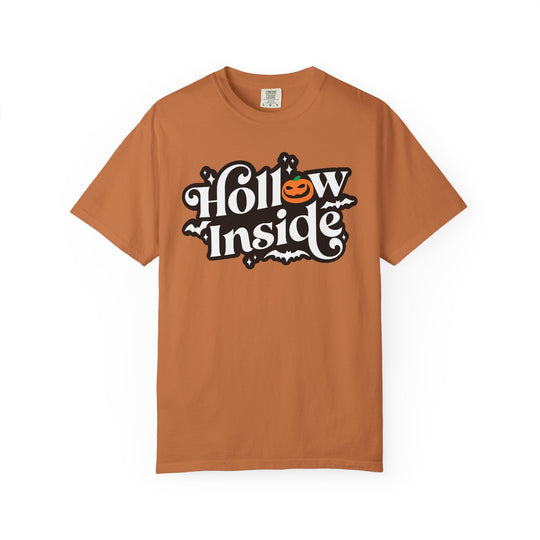 Hollow Inside Evil Pumpkin Halloween T-Shirt | Funny Spooky Halloween Season Shirt