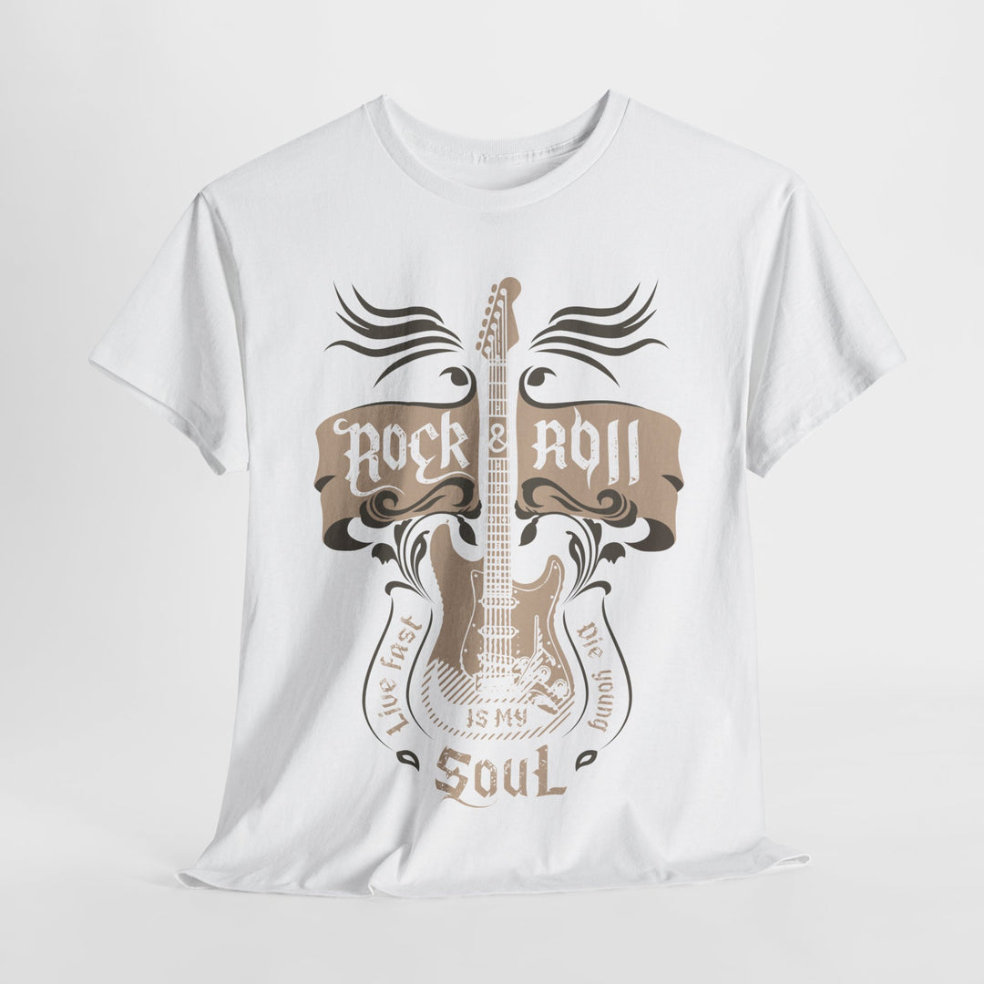 Rock n Roll is in My Soul - Heavy Cotton Tee