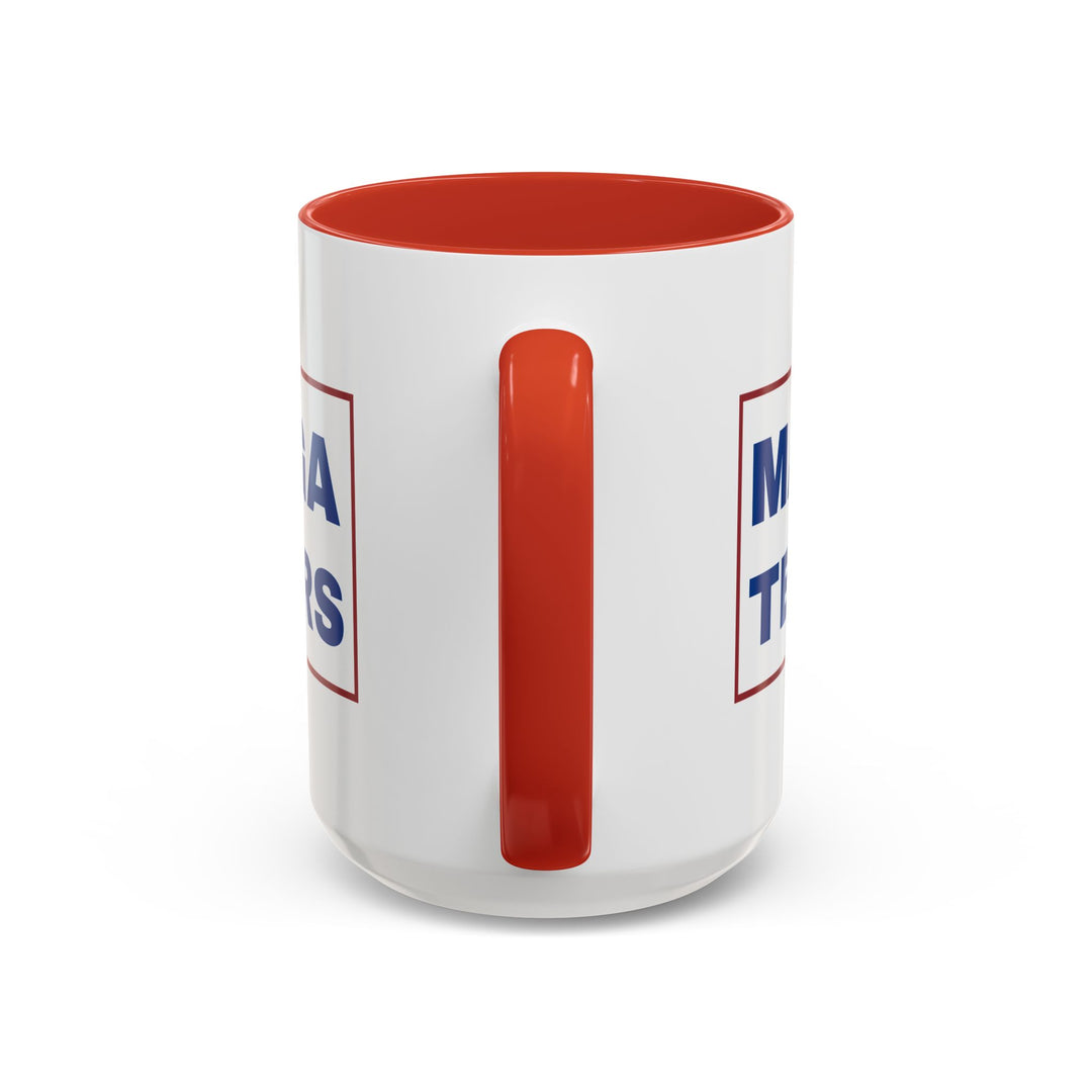 MAGA Tears Coffee Mug, Blue Wave Celebration Ceramic Mug