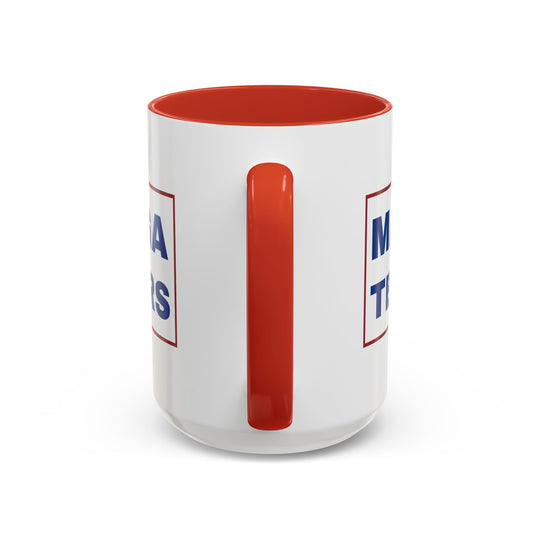 MAGA Tears Coffee Mug, Blue Wave Celebration Ceramic Mug